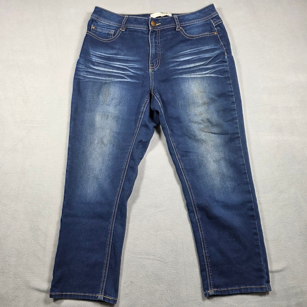 Est. 1946 Denim Jeans Womens 10 Blue Straight‎ Leg Mid Rise Classic Stretch